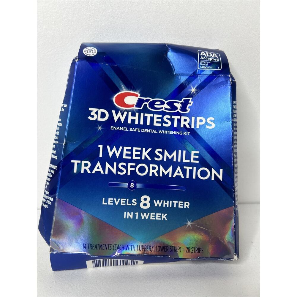 Crest 3D Whitestrips 20 Levels Whiter In 3 Weeks Professional White 1/27 |